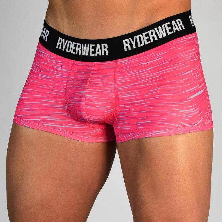 Bielizny Damskie Ryderwear Women Underwear Bokser Brief Różowe | PL1037MA