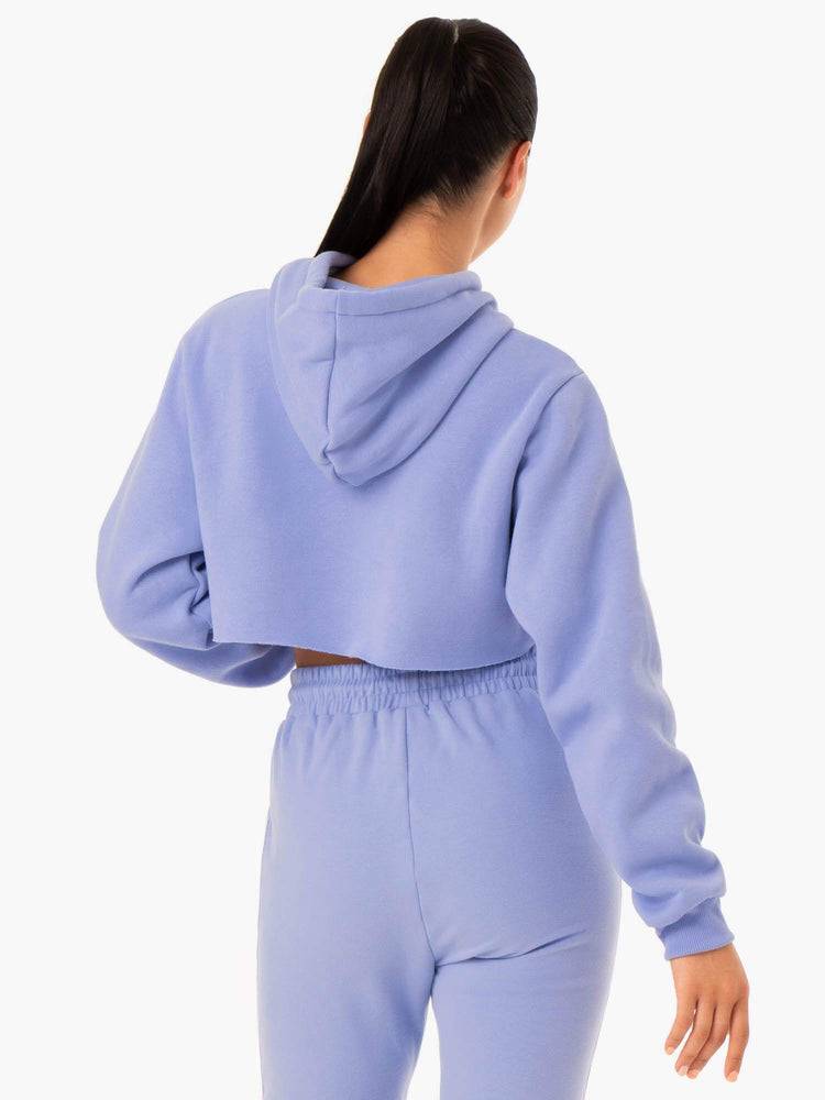 Bluzy Z Kapturem Damskie Ryderwear Women Hoodie Base Pullover Fioletowe | PL2478RW