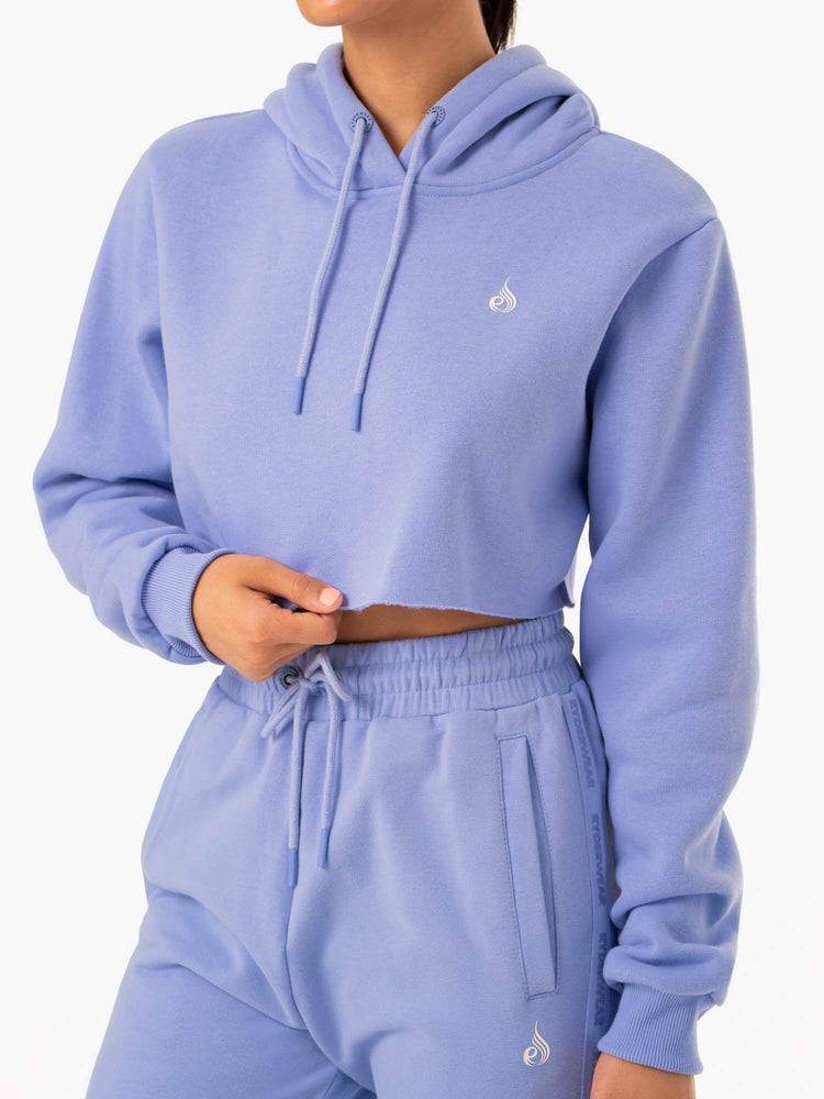 Bluzy Z Kapturem Damskie Ryderwear Women Hoodie Base Pullover Fioletowe | PL2478RW