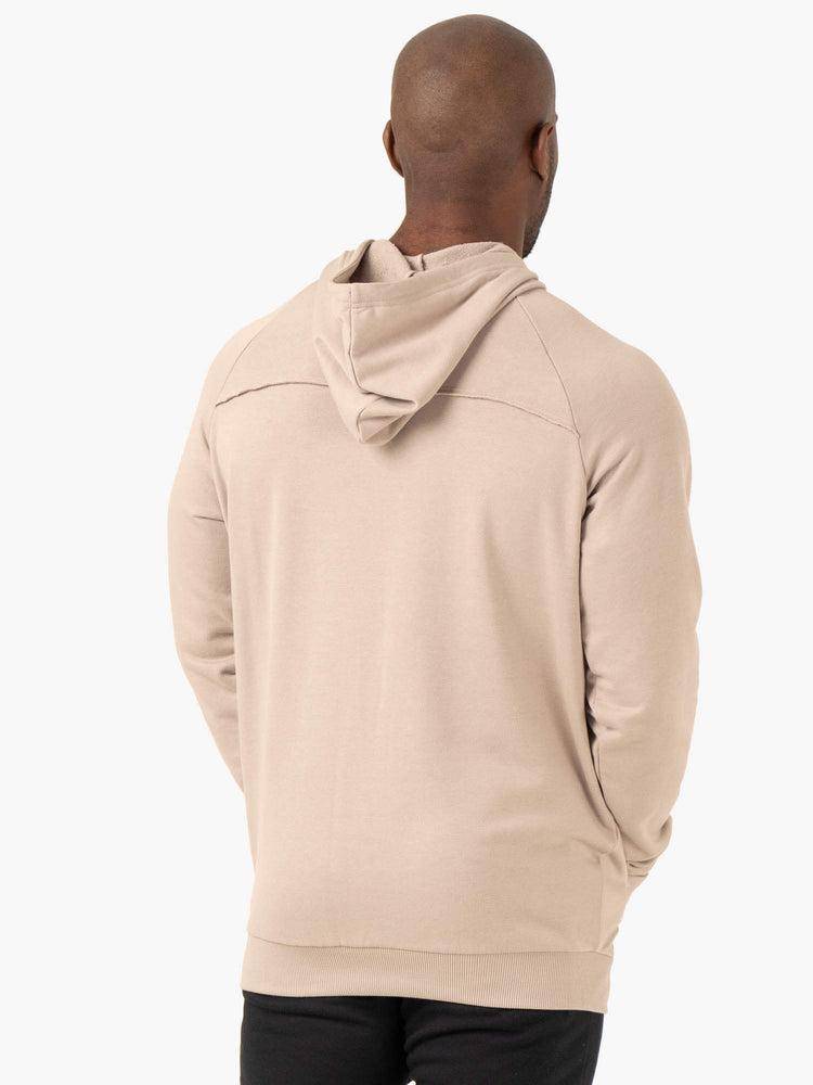 Bluzy Z Kapturem Męskie Ryderwear Men Hoodie Pursuit Zip Up Brązowe | PL2681WY