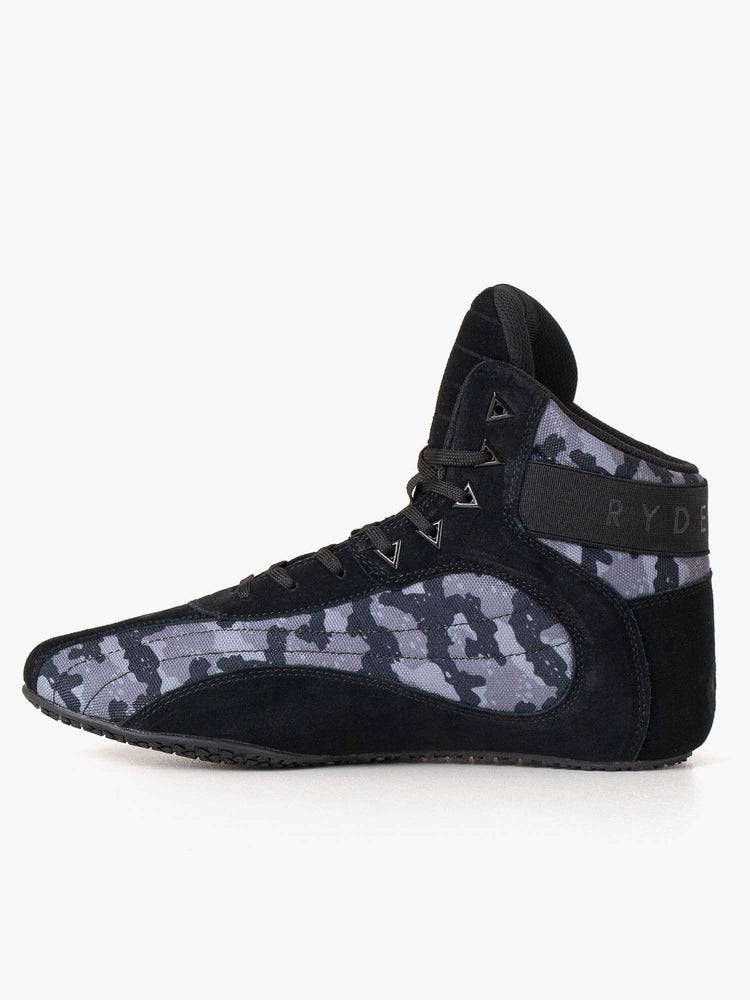 Buty Męskie Ryderwear Men Shoes D-Mak Rogue II Czarne Camo | PL2556RW