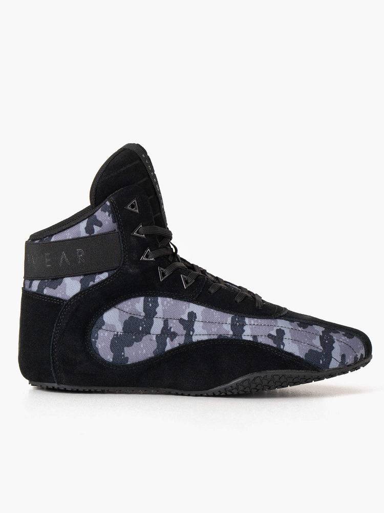 Buty Męskie Ryderwear Men Shoes D-Mak Rogue II Czarne Camo | PL2556RW