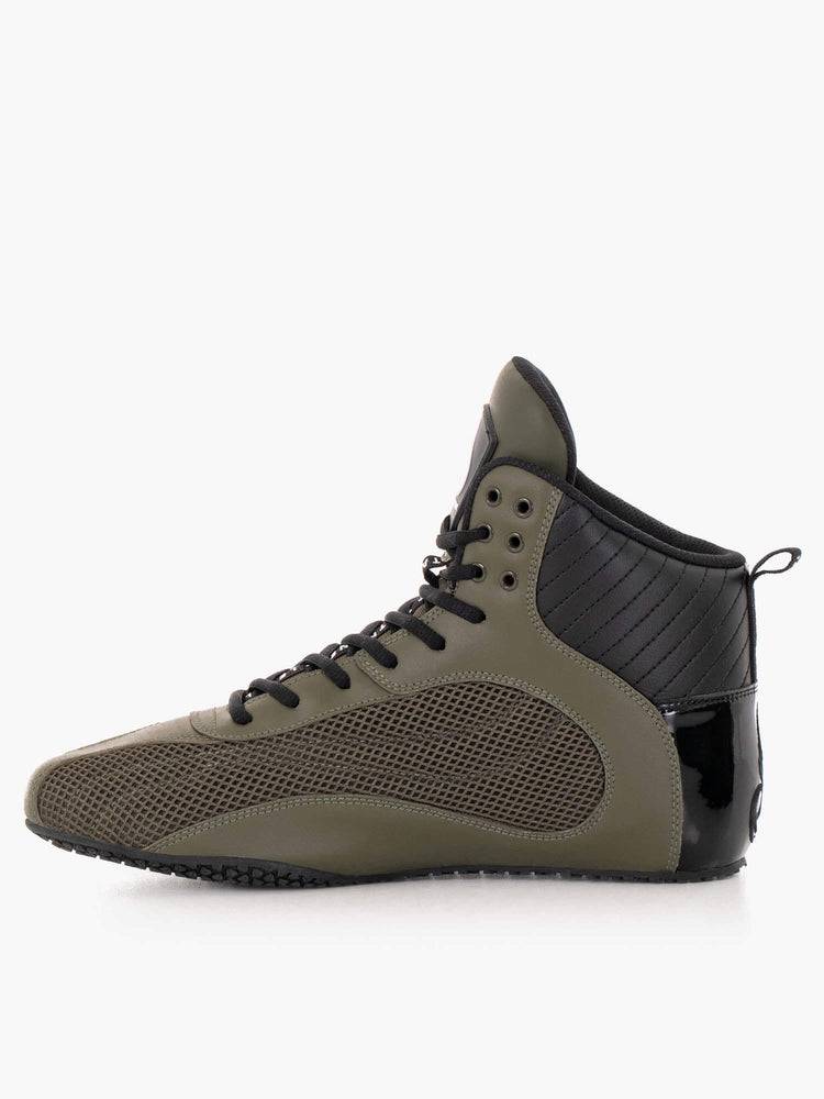 Buty Męskie Ryderwear Men Shoes D-Mak Velocity Khaki | PL2555TV