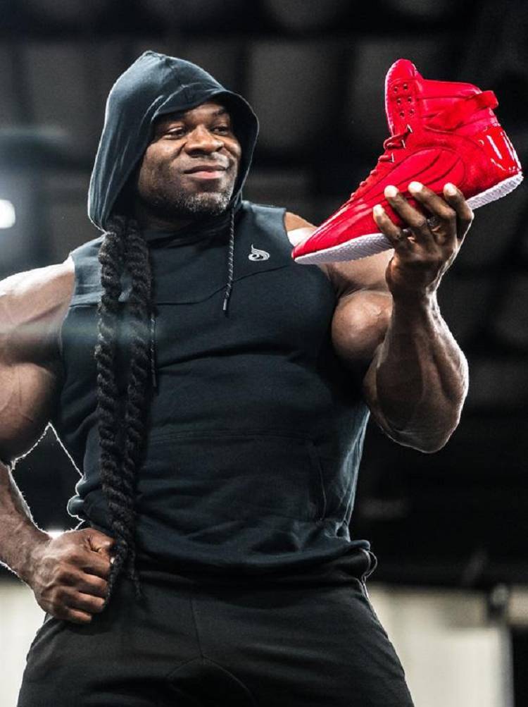 Buty Męskie Ryderwear Men Shoes Kai Greene Signature D-Mak Czerwone | PL2552IS