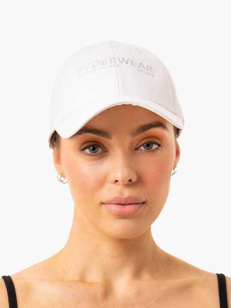 Czapki Damskie Ryderwear Women Caps Frequency Białe | PL1056LH