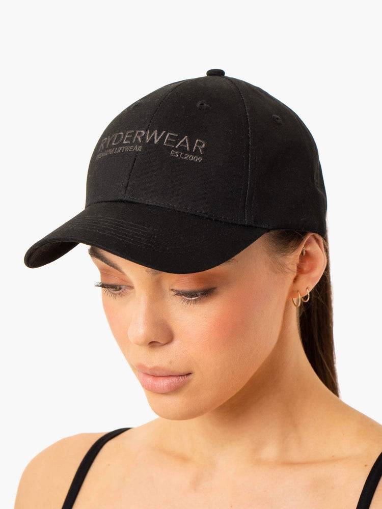 Czapki Damskie Ryderwear Women Caps Frequency Czarne | PL1058XF