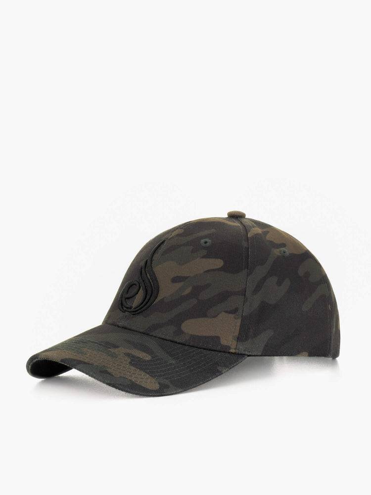 Czapki Damskie Ryderwear Women Caps Ryderwear Khaki Camo | PL1061BC