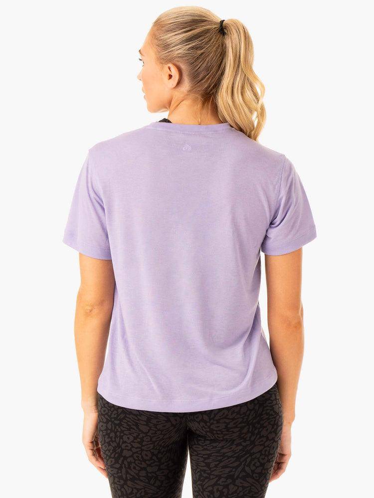 Koszulki Damskie Ryderwear Women T Shirts Rotation Fioletowe | PL1384OR