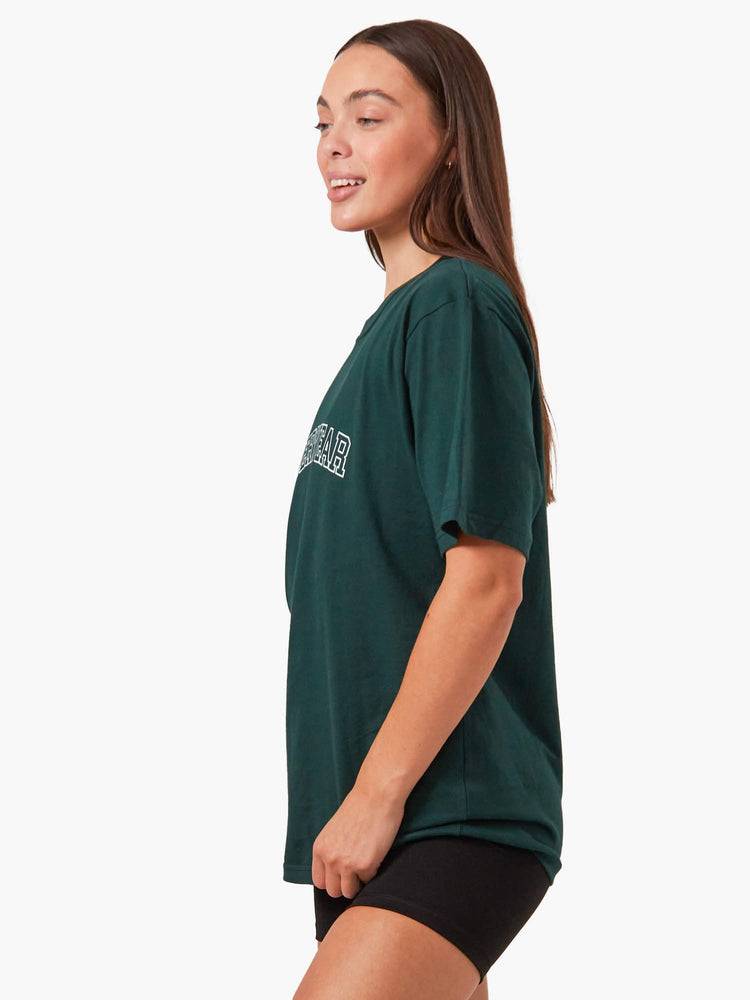 Koszulki Damskie Ryderwear Women T Shirts Oversized Zielone | PL1410OR