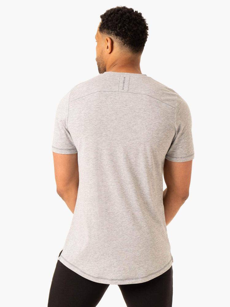 Koszulki Męskie Ryderwear Men T Shirts Vital Szare | PL2849EX