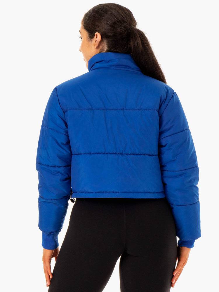 Kurtka Damskie Ryderwear Women Jackets Apex Puffer Jasny Niebieskie | PL2433VD