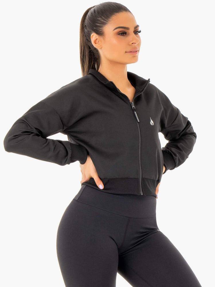 Kurtka Damskie Ryderwear Women Jackets Adapt Bomber Czarne | PL2446PQ