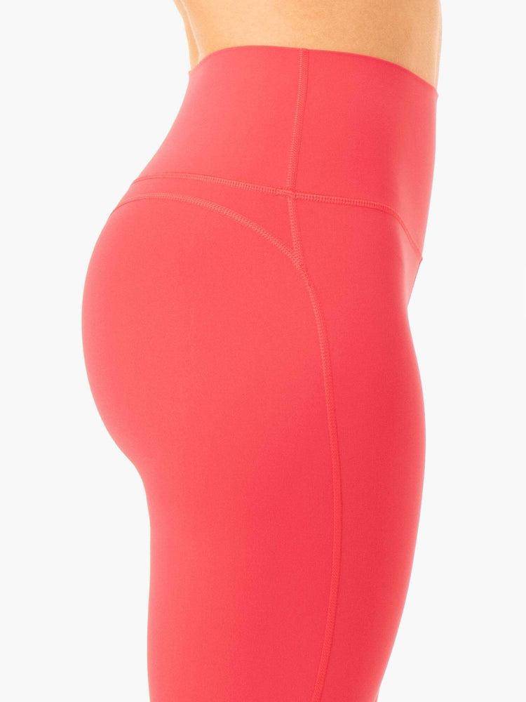 Legginsy Damskie Ryderwear Women Leggings NKD Align Czerwone | PL2307CE