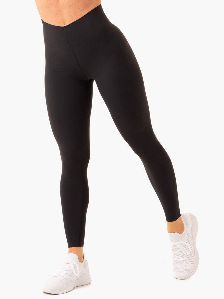 Legginsy Damskie Ryderwear Women Leggings Extend Compression Czarne | PL2332ZG