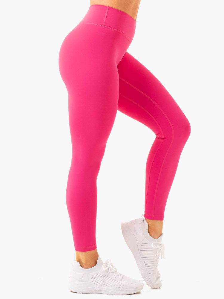 Legginsy Damskie Ryderwear Women Leggings NKD Cross Over Fioletowe | PL2345UT