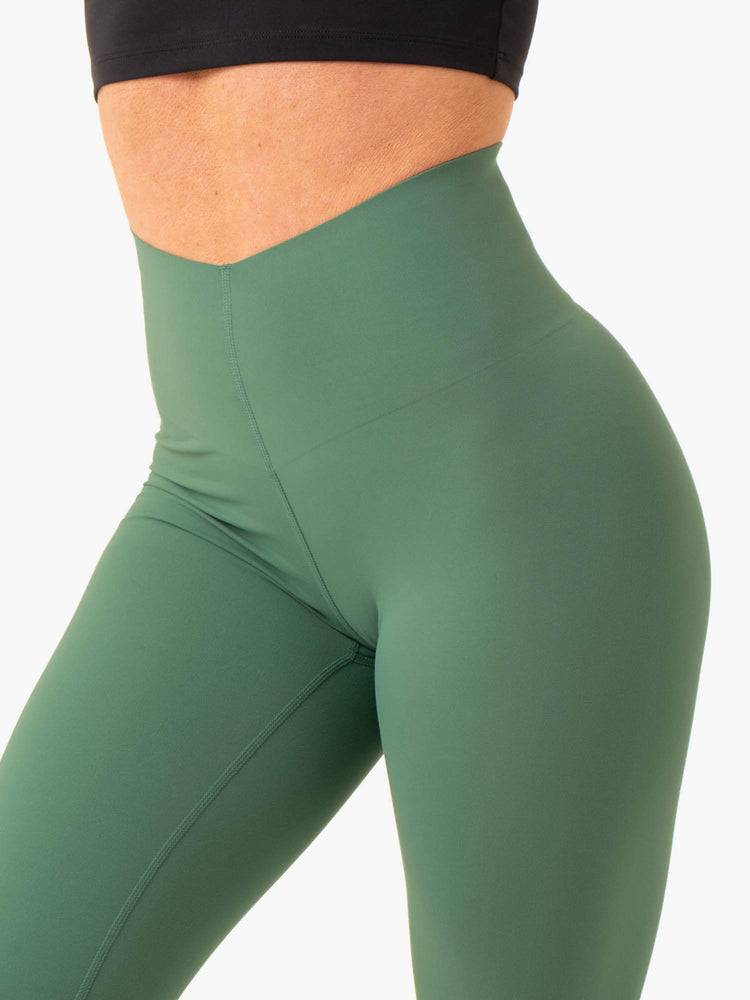 Legginsy Damskie Ryderwear Women Leggings Extend Compression Ciemny Zielone | PL2365DN