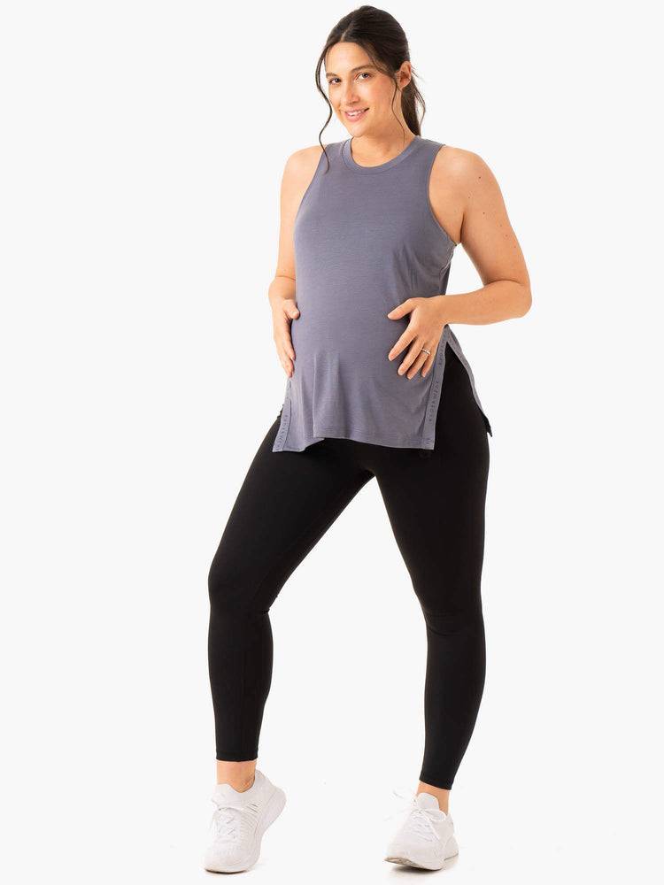 Legginsy Damskie Ryderwear Women Leggings Active Bump Czarne | PL2374RW