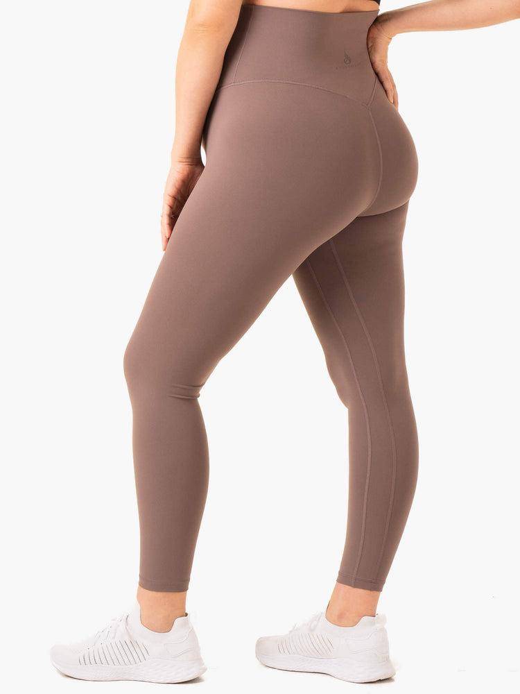 Legginsy Damskie Ryderwear Women Leggings Active Bump Czekolada | PL2382CE