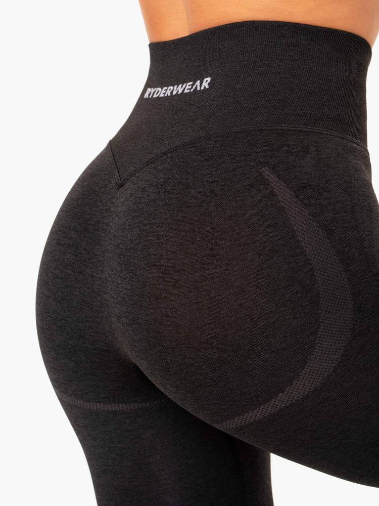 Legginsy Damskie Ryderwear Women Leggings Sculpt Seamless Czarne | PL2391DN