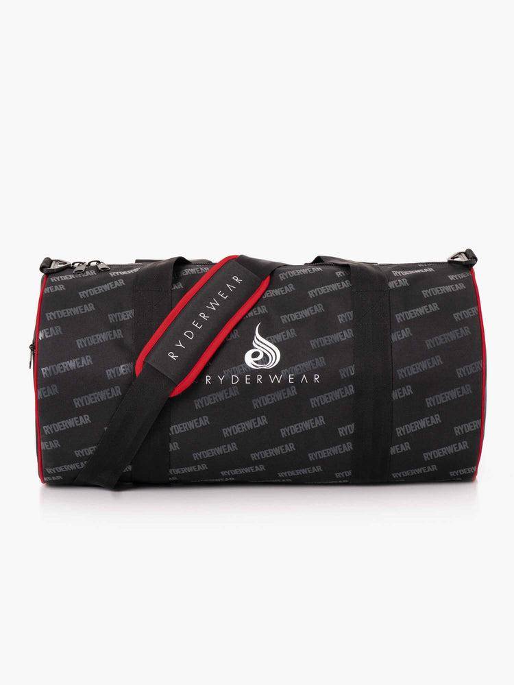 Plecaki Damskie Ryderwear Women Bags Ryderwear Signature Duffle Czarne Czerwone | PL1067RW