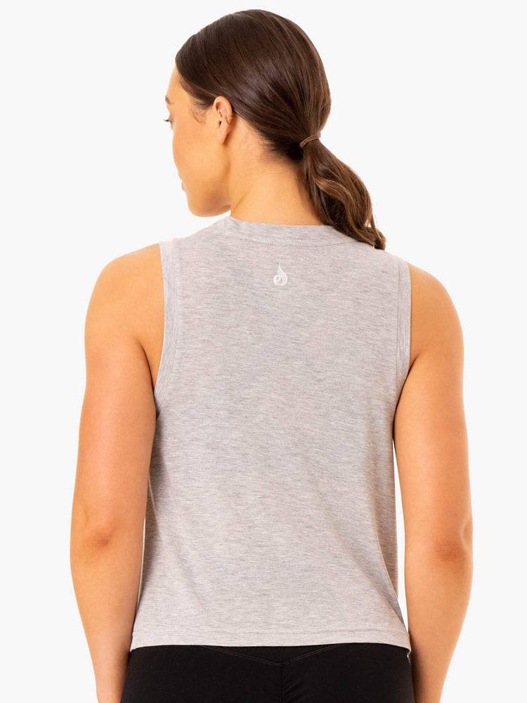 Podkoszulki Damskie Ryderwear Women Tanks Replay Szare | PL1241CE