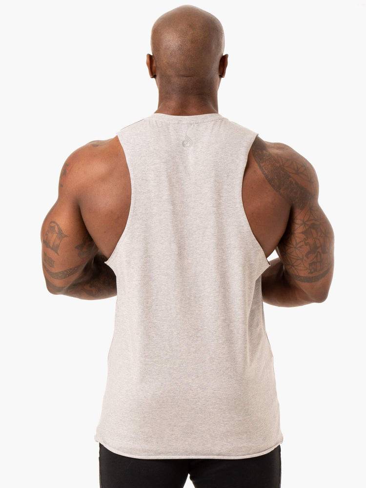 Podkoszulki Męskie Ryderwear Men Tanks Force Baller Tank Szare | PL3041VD