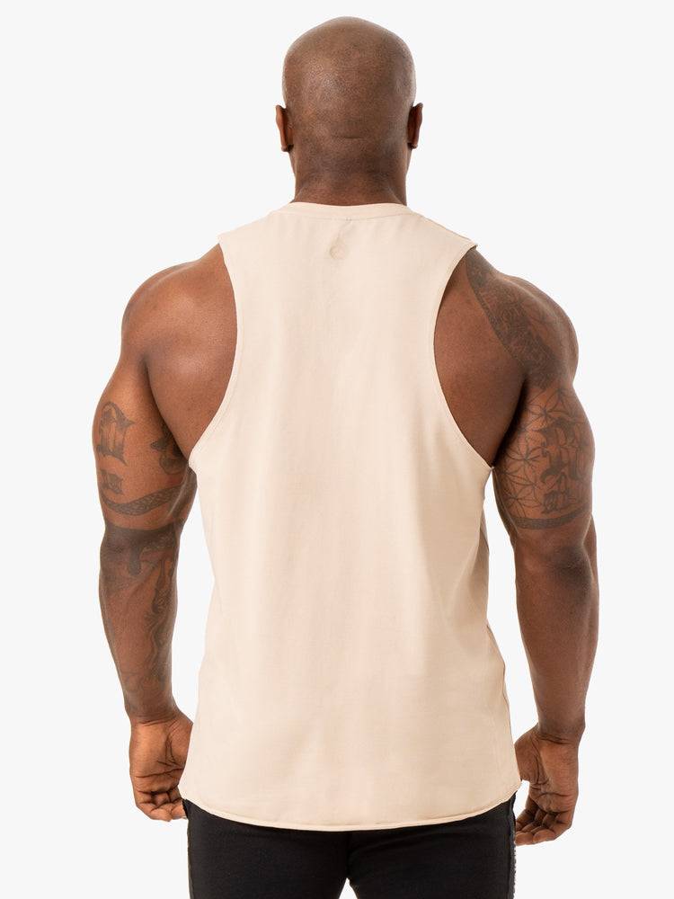 Podkoszulki Męskie Ryderwear Men Tanks Force Baller Tank Brązowe | PL3042CE