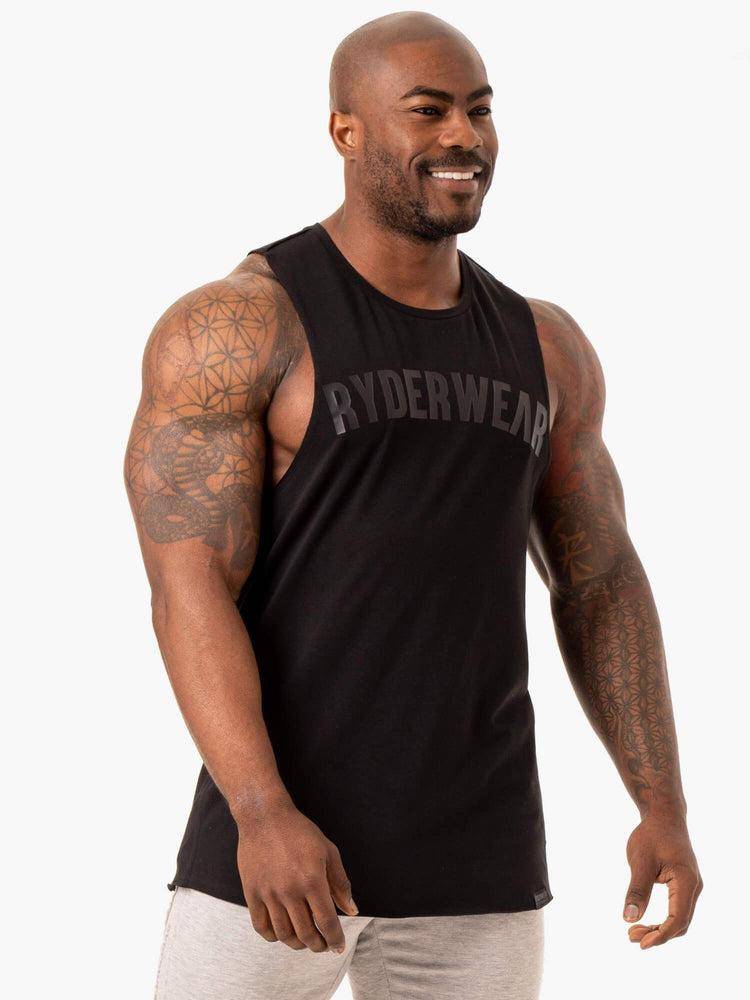 Podkoszulki Męskie Ryderwear Men Tanks Force Baller Tank Czarne | PL3046KI