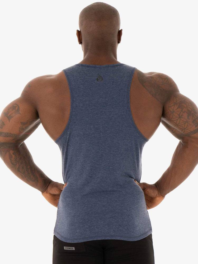 Podkoszulki Męskie Ryderwear Men Tanks Focus Baller Tank Granatowe | PL3047JJ