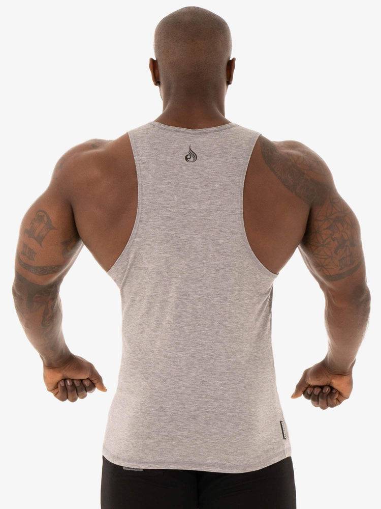 Podkoszulki Męskie Ryderwear Men Tanks Focus Baller Tank Szare | PL3049HK