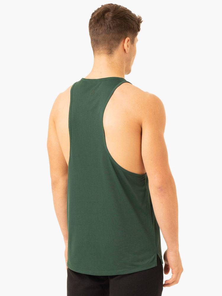 Podkoszulki Męskie Ryderwear Men Tanks Heritage Baller Tank Zielone | PL3027AP