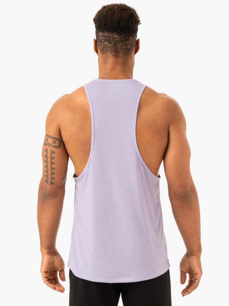 Podkoszulki Męskie Ryderwear Men Tanks Heritage Baller Tank Lawenda | PL3028PQ