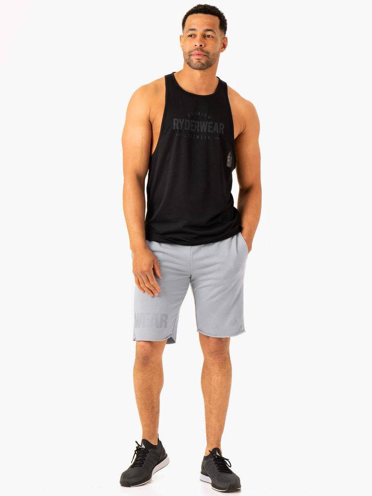 Podkoszulki Męskie Ryderwear Men Tanks Heritage Baller Tank Czarne | PL3029OR