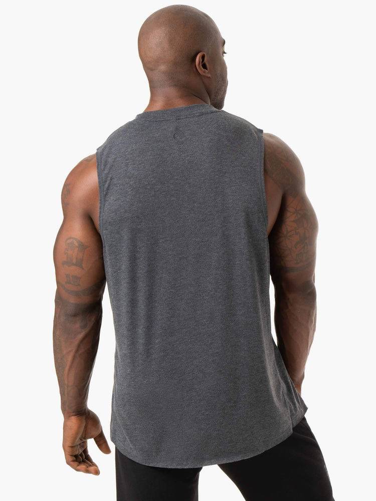 Podkoszulki Męskie Ryderwear Men Tanks Iron Baller Tank Szare | PL3016CE