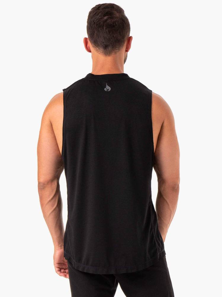 Podkoszulki Męskie Ryderwear Men Tanks Iron Baller Tank Czarne | PL3017XF