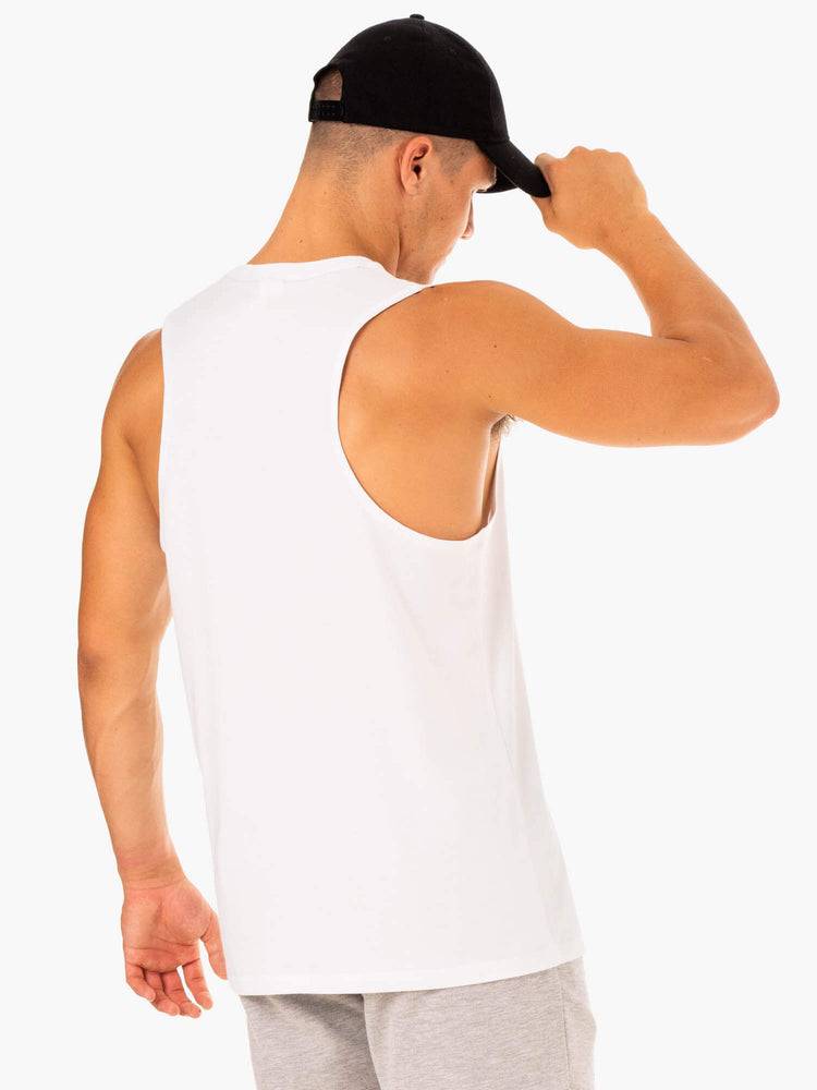 Podkoszulki Męskie Ryderwear Men Tanks Limitless Baller Tank Białe | PL3002PQ