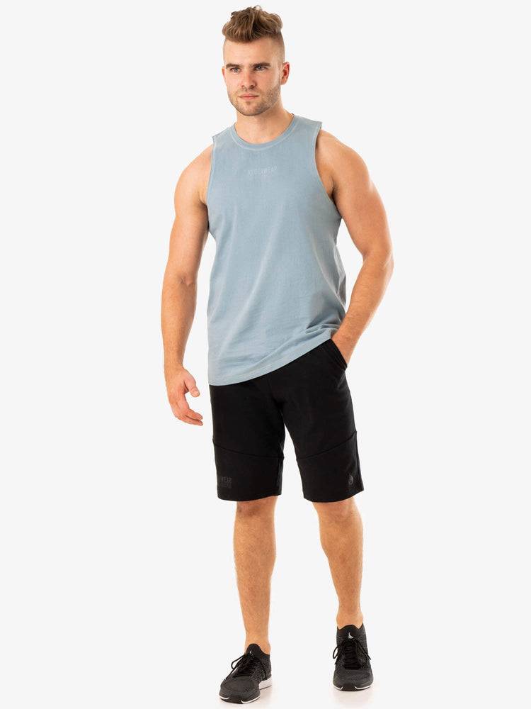 Podkoszulki Męskie Ryderwear Men Tanks Limitless Baller Tank Niebieskie | PL3004IS