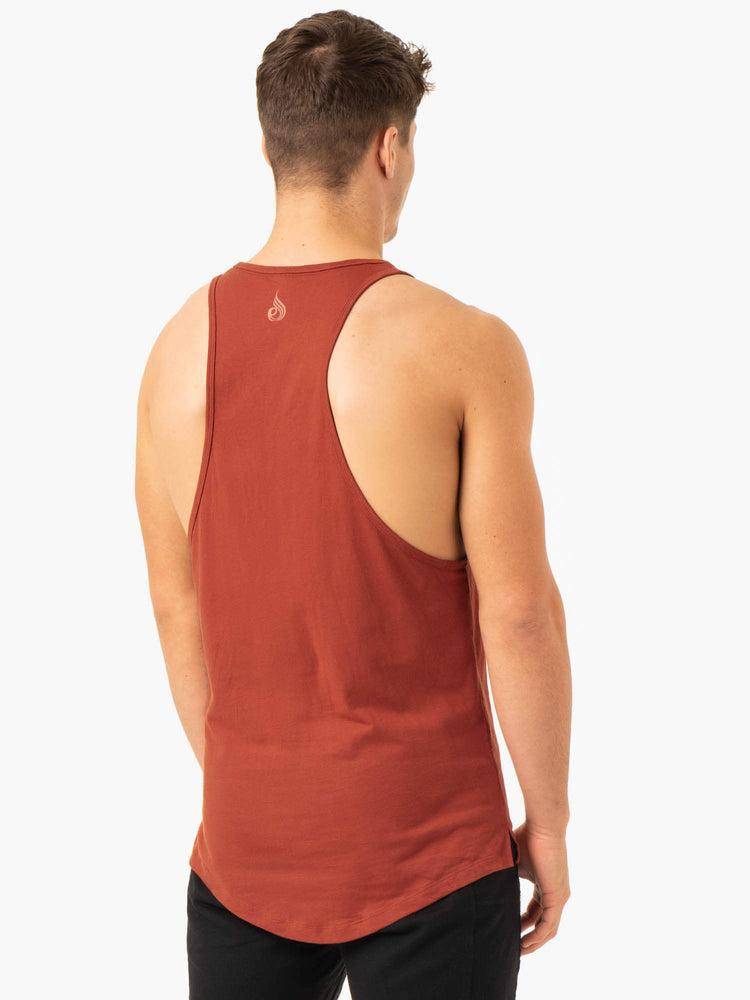 Podkoszulki Męskie Ryderwear Men Tanks Pursuit Baller Tank Czerwone | PL2987UT