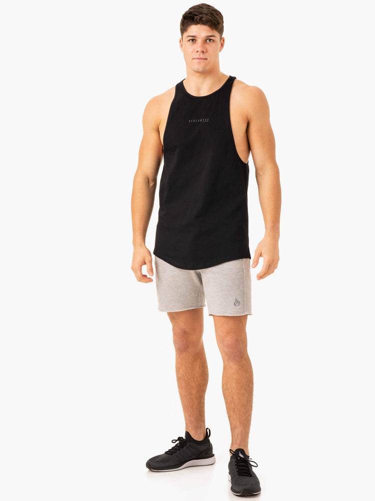 Podkoszulki Męskie Ryderwear Men Tanks Pursuit Baller Tank Czarne | PL2989TV