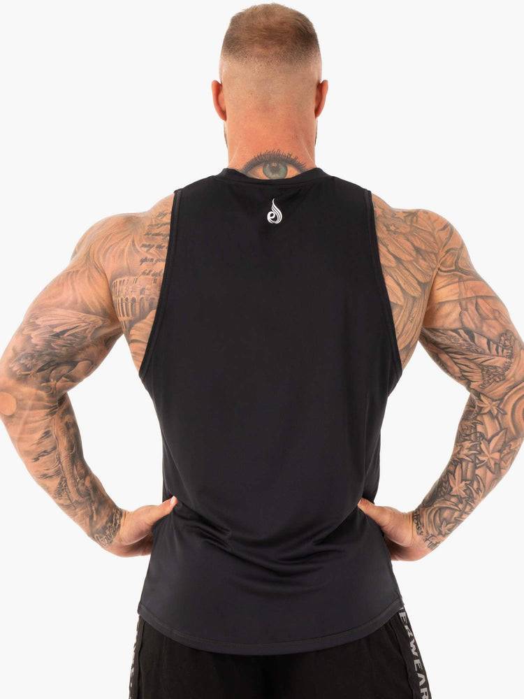 Podkoszulki Męskie Ryderwear Men Tanks Strength Baller Tank Czarne | PL2973ZG