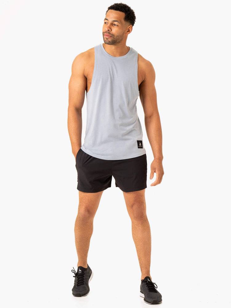 Podkoszulki Męskie Ryderwear Men Tanks Vital Baller Tank Niebieskie | PL2968NB