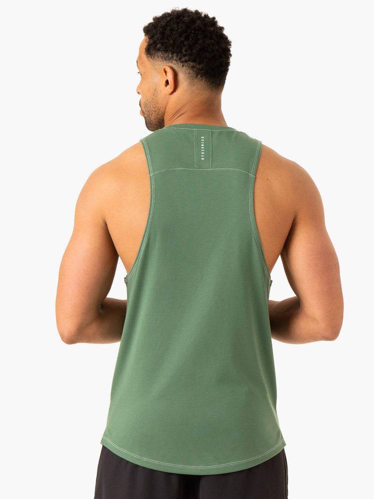 Podkoszulki Męskie Ryderwear Men Tanks Vital Baller Tank Zielone | PL2969BC