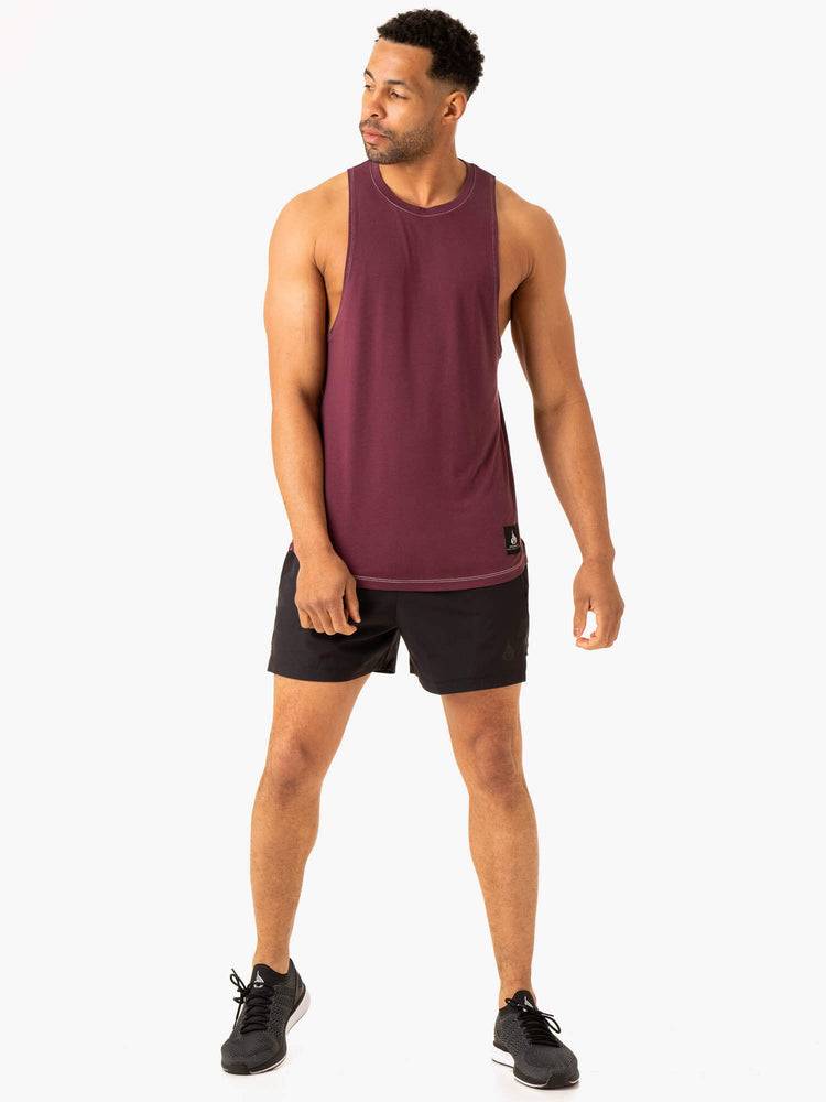 Podkoszulki Męskie Ryderwear Men Tanks Vital Baller Tank Fioletowe | PL2971CE