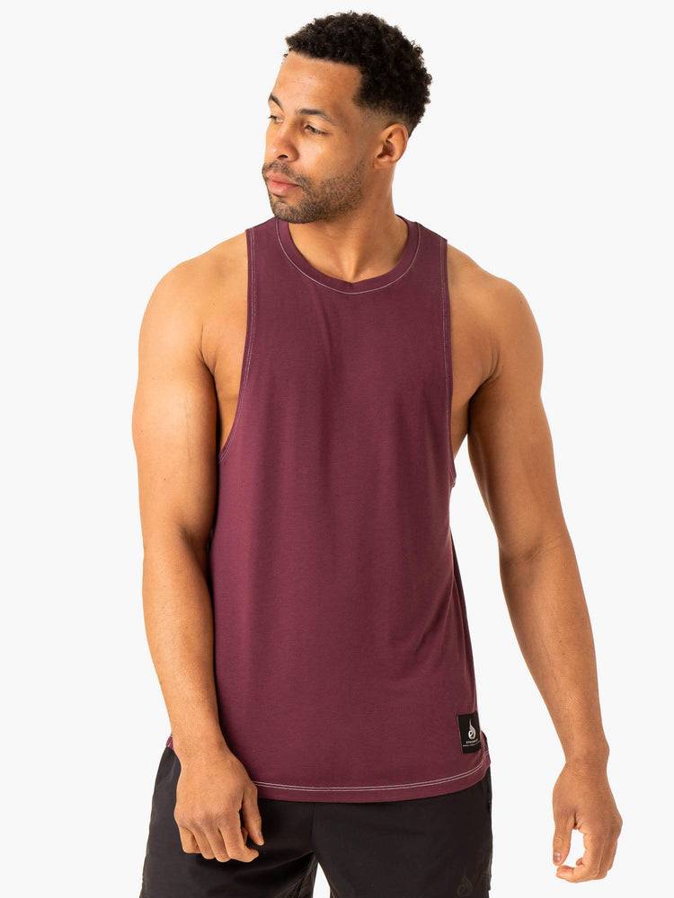 Podkoszulki Męskie Ryderwear Men Tanks Vital Baller Tank Fioletowe | PL2971CE