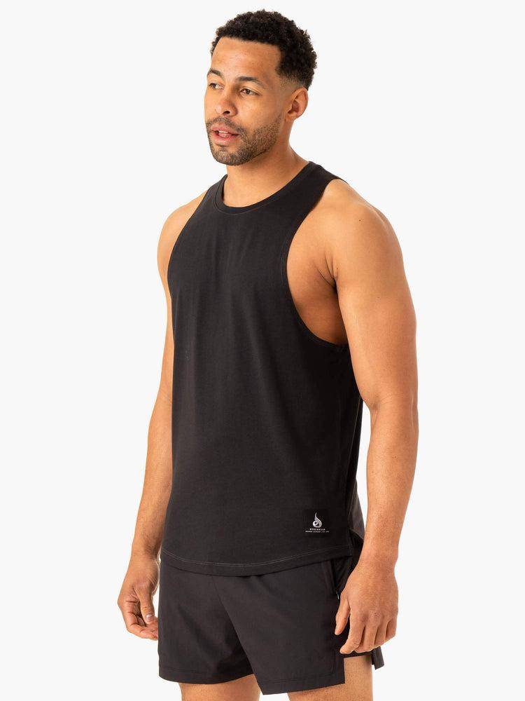 Podkoszulki Męskie Ryderwear Men Tanks Vital Baller Tank Czarne | PL2972XF