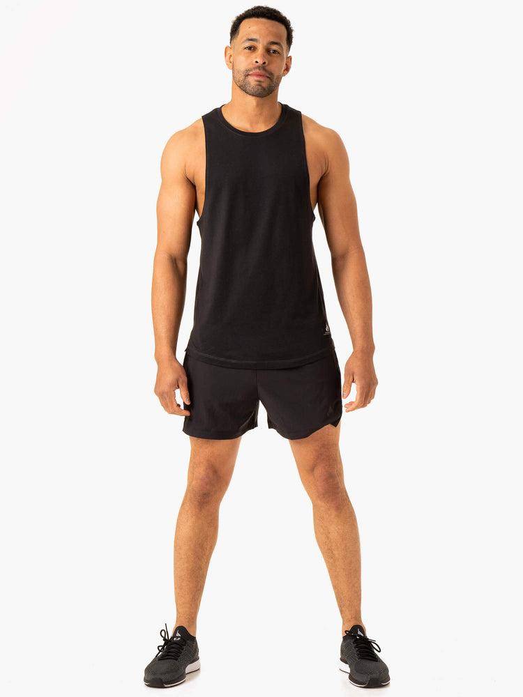 Podkoszulki Męskie Ryderwear Men Tanks Vital Baller Tank Czarne | PL2972XF