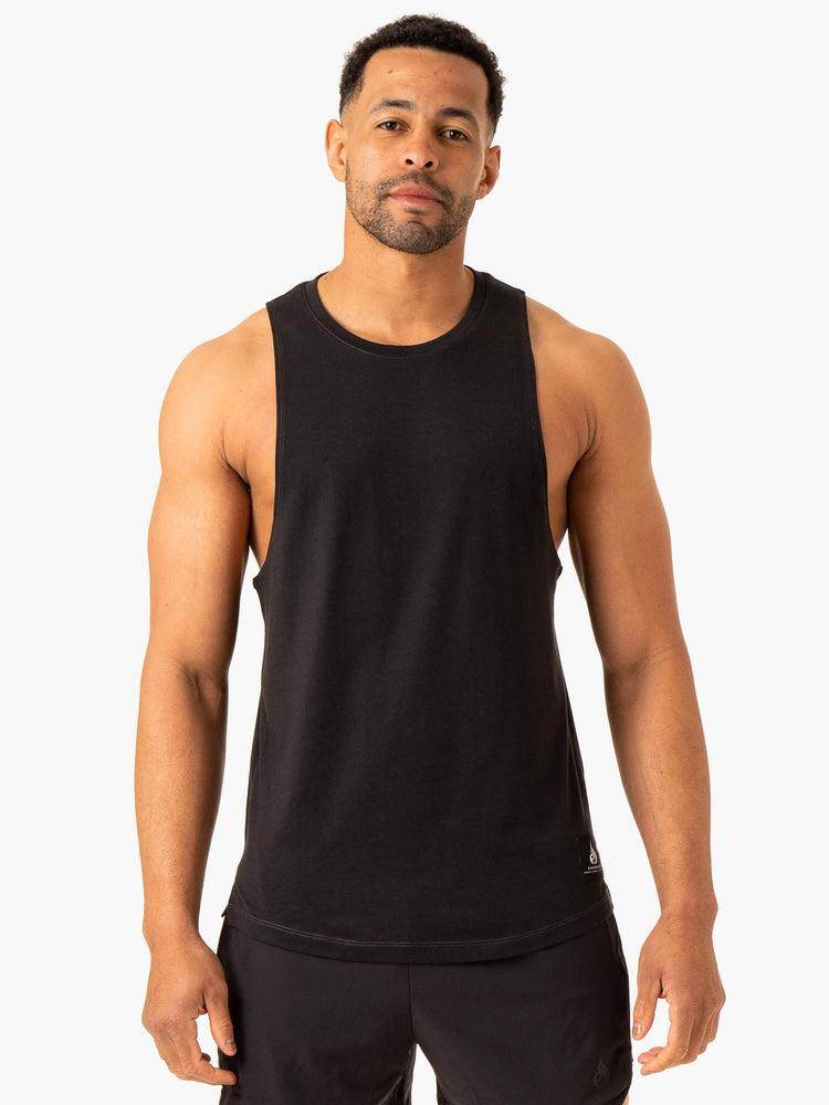 Podkoszulki Męskie Ryderwear Men Tanks Vital Baller Tank Czarne | PL2972XF