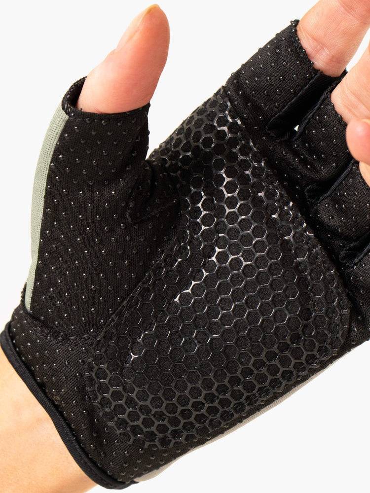 Rękawiczki Damskie Ryderwear Women Gloves Lifting Oliwkowe | PL1051FM