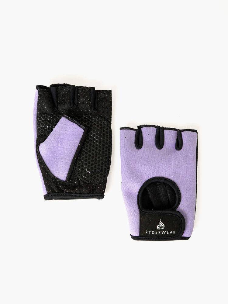 Rękawiczki Męskie Ryderwear Men Gloves Lifting Lawenda | PL2544HK