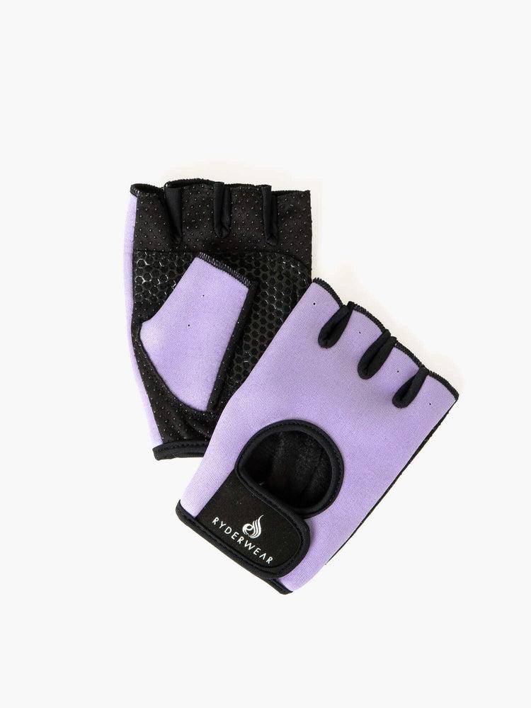 Rękawiczki Męskie Ryderwear Men Gloves Lifting Lawenda | PL2544HK